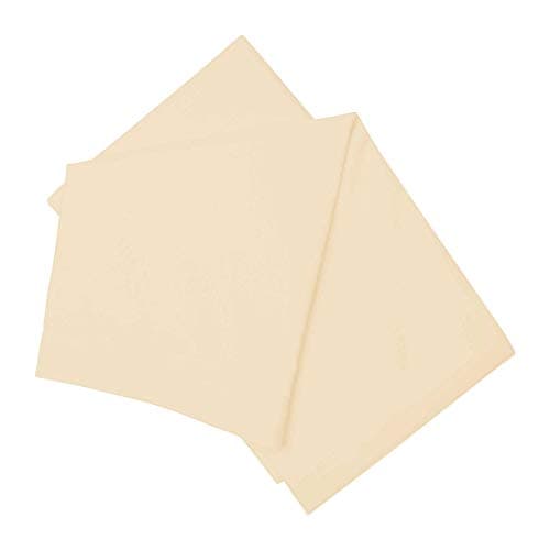 Image of Belledorm Brushed Cotton Flat Sheet (Kingsize) (Cream)