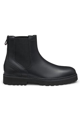 Image of HUGO Men's Draven_cheb_bo Chelsea Boots, Black, 8 UK