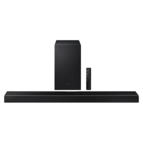 Image of Samsung Q600A Soundbar Speaker With Subwoofer (2021) - Cinematic Dolby Atmos Surround Soundbar With Adaptive Sound, True 3.1.2 Sound, Q-Symphony TV Pairing & Acoustic Beam Tech For Home Entertainment