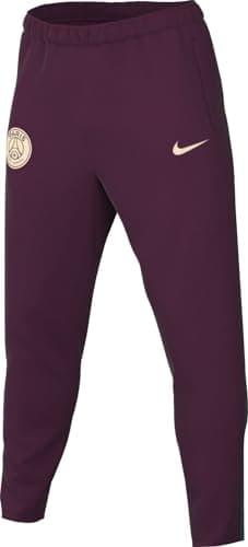 Image of Nike Men's Paris Saint-Germain Herren Dri-fit Strike Pant Kpz Trouser, Bordeaux/Geode Teal/Guava Ice, L