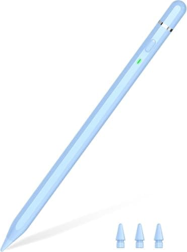 Image of Pencil 1st Generation for iPad A16 (2018-2025): with USB-C Fast Charging & Tilt Sensitivity, Palm Rejection Magnetic Stylus Pen for iPad 6/7/8/9/10/11 - Air 3/4/5/M2/M3 - Mini 5~7 - Pro 11"/12.9"/M4