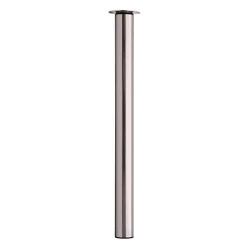 Image of GREENSAPPIRE Table Leg Adjustable Height 710mm-1100mm Breakfast Bar Worktop Support Table Leg Brushed Steel for Furniture Dining Table Coffee Table Bar Table (Nickel Brushed, 1 PCS)