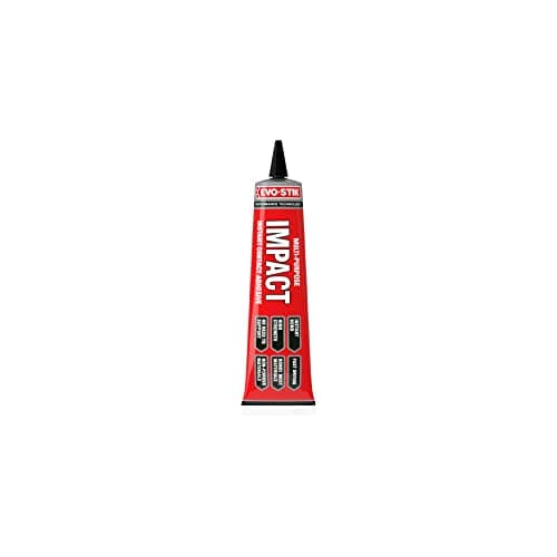 Image of EVO-STIK Impact Adhesive, Multipurpose, High-Strength Adhesive, Bonds Instantly on Contact, Fast Drying, 30g Tube in Blister Pack