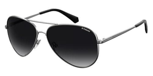 Image of Polaroid Pld 6012/n/new 6LB/WJ RUTHENIUM Sunglasses Unisex Steel, Standard, 56