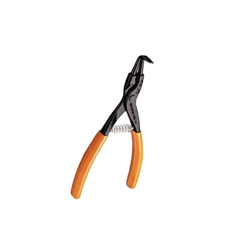 Image of Beta 10380014 Model 1038 135X13 External Circlip Pliers, Bent Pattern, 90deg, Pvc-coated Handles for 10-25mm Circlips, 135mm x 1.3mm