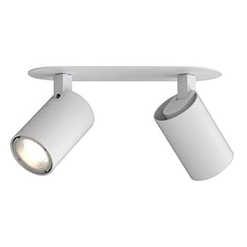 Image of Astro Ascoli Twin Recessed Indoor Spotlight (Textured White), GU10 Lamp, Designed in Britain - 1286097-3 Years Guarantee
