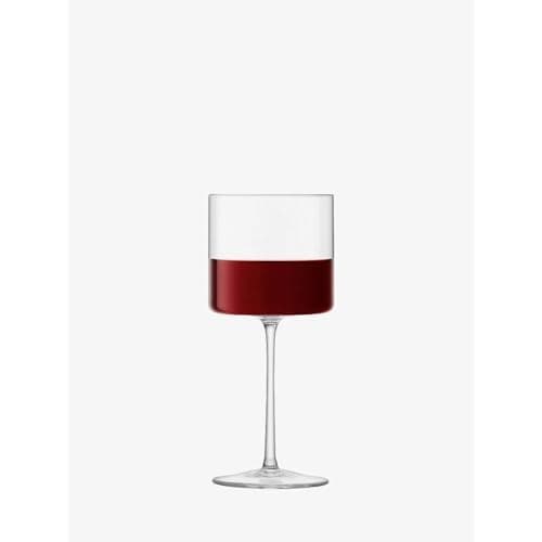 Image of LSA International Otis Red Wine Glass 310ml Clear Set of Two