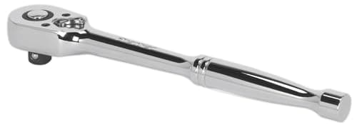 Image of Sealey Ak661 Ratchet Wrench 3/8Sq Drive Pear-Head Flip Reverse
