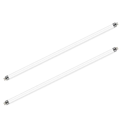 Image of Liuyife 2 Pack 14W Fluorescent Tube, T5 Cool White 4000K, 549mm, G5 Base Low Energy Consumption Tube Light, Emergency Energy Saving Light, Suitable for Kitchen, Cabinet, Garage, Bathroom