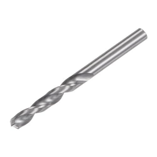 Image of sourcing map Solid Carbide Drill Bit, 3.3mm (0.13") YG6X/C3 Micro-Grain Tungsten Carbide Jobber Twist Drill Bits Straight Shank for Drilling Stainless Steel Aluminum Metal Plastic