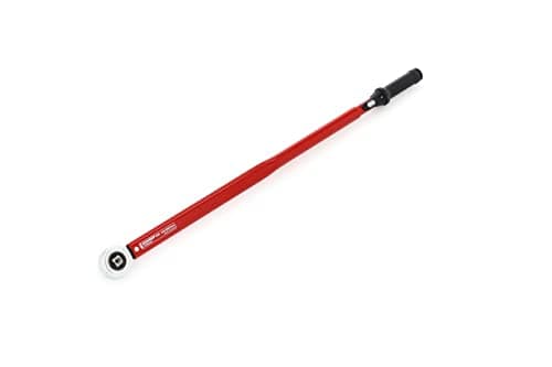 Image of GEDORE red 3/4" 110-550Nm Steel Tube Torque Wrench for Left and Right Hand Thread Red/Black