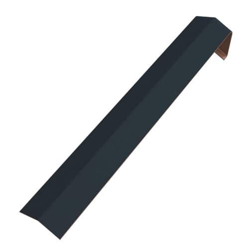 Image of 135 External Fascia Corner Anthracite Grey Woodgrain