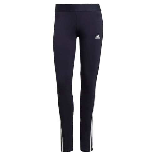 Image of adidas Women's 3 Stripes Leggings , Legend Ink / White, L