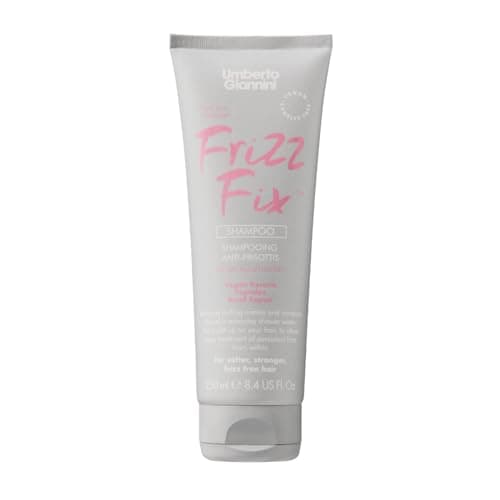 Image of Umberto Giannini Frizz Fix Shampoo for Dry & Damaged Hair with Vegan Keratin Bond Repair - Sulphate Free and 94% Natural 250ml