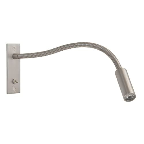 Image of Astro Leo Switched LED Indoor Reading Light (Matt Nickel), High Power LED, Designed in Britain - 1295002-3 Years Guarantee