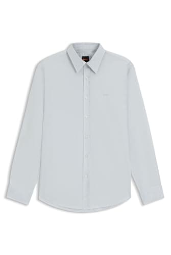 Image of BOSS Men's Shirt, Light/Pastel Grey 053, M