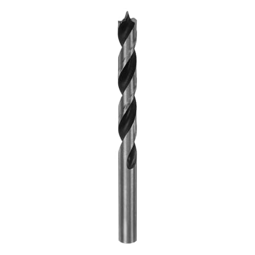 Image of sourcing map Brad Point Drill Bits 9mm(23/64") Dia Straight Round Shank Drill Metric Brad Point 3" Drilling Depth Spiral Twist Drill Bits for Carpenter Woodworking Plastic Rubber