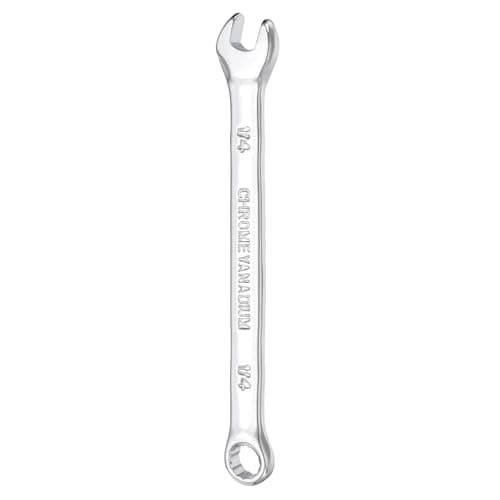 Image of sourcing map Combination Wrench 1/4" Open End 10-Degree Offset 12-Point Box End Double Ended Wrenches Spanners Tools for Household Automotive Machinery DIY Repair