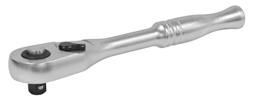Image of Sealey Premier Platinum 1/2" Sq Drive 90-Tooth Ratchet Wrench Flip Reverse, Quick Release, Micro Satin – AK7932