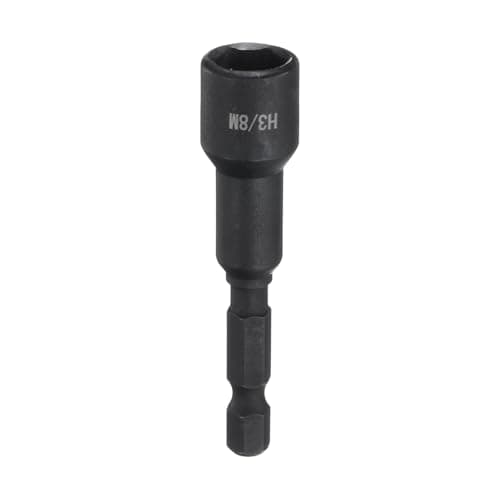 Image of sourcing map Magnetic Nut Driver 3/8" x 1/4" Quick Change Hex Shank Magnetic SAE Nut Driver CRV Steel for Impact Drive Nuts Bolts Driver Bit Set for Drill