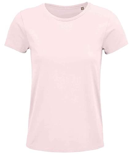 Image of COOZO Ladies Crusader Organic T-Shirt - Pale Pink - L
