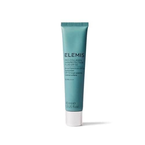 Image of ELEMIS Pro Collagen SPF50 Fluid Daily Defence SPF30 – Hydrating Sunscreen for Face, Anti-Aging Protection | Daily Defence SPF30 Broad Spectrum SPF, Moisturizing & Lightweight
