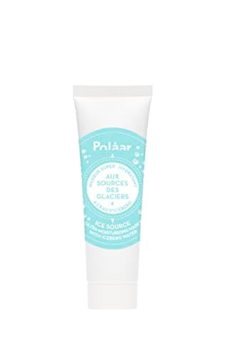 Image of Polåar - Ultra Moisturizing Mask with Iceberg Water & Hyaluronic Acid - All Skin Types, Even Sensitive - 95% Naturalness, Vegan, Made in France - 50 ml