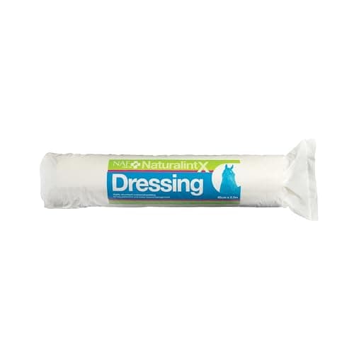 Image of NAF NaturalintX Dressing 500g – Highly Absorbent Multi-Layer Dressing for Horses – Supports First Aid, Wound Care & Poulticing – Use Wet or Dry