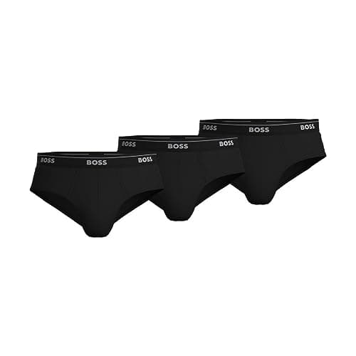 Image of Hugo Boss Men's Briefs, Black, L UK