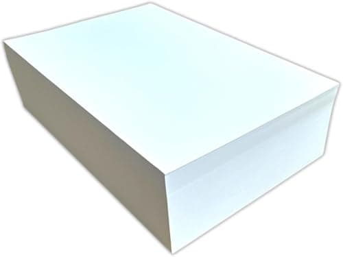Image of DJP White A5 Copier 80gsm Paper Printing Paper - Printer Paper Plain White (500)