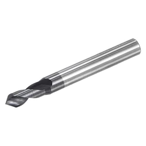 Image of sourcing map Spotting Drill Bits 5mm Dia 6mm Shank 90 Degree Solid Carbide AlTiSin Coated 2 Flutes Round Shank Drilling Cutter