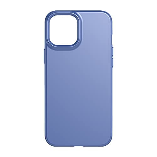 Image of tech21 T21-8407 Evo Slim for Apple iPhone 12 Pro Max 5G - Germ Fighting Antimicrobial Phone Case with 2.4 Meter Drop Protection, Classic Blue