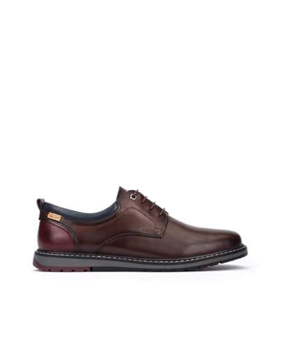 Image of Pikolinos Men's Bernet Shoes, Elm, 8 UK, Oxford, Lace-Up, Casual/Everyday/Multi Occasion