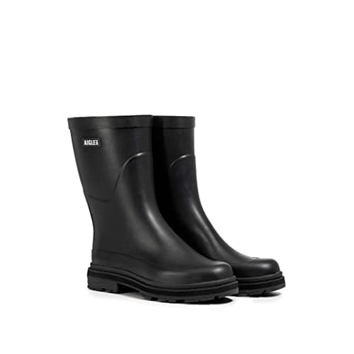 Image of Aigle Men's Mid Rain M Rain Boot, 4400 Old Rose, 8 UK