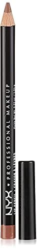 Image of NYX Professional Makeup Slim Lip Pencil, Creamy Long-Wearing Lip Liner to Prevent Bleeding, Buttery-Soft Precision Pencils for Defined Lips, Shade: 857 Nude Beige