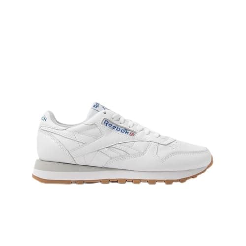 Image of Reebok Classic Leather, Unisex-Adult Sneakers, Ftwrwhite Blue Gum, EU 36 - UK 3
