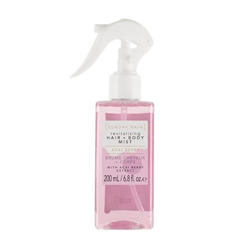 Image of Sunday Rain Acai Berry Hair & Body Mist, Refreshing & Fruity, Vegan & Cruelty-Free, 200ml
