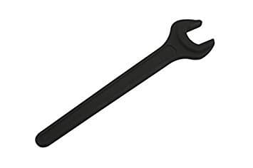 Image of Laser 5805 Open Ended Spanner 17mm, Black,chrome