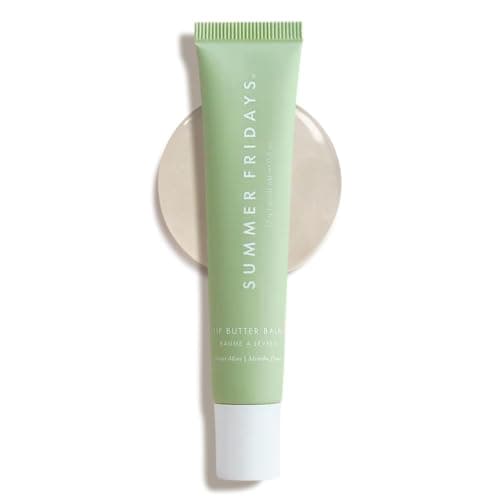 Image of Summer Fridays Lip Butter Balm - Day/Night Hydrating Lip Mask, Shea Butter, Vegan - Sweet Mint (0.5 ounces)