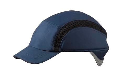 Image of Centurion Safety Products AirPro Bump Cap with Standard Peak - Cap-Style Hard Hat - Navy Blue