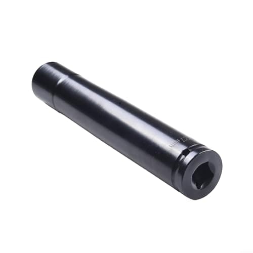 Image of Socket Wrench Driver 200mm with 12 Drive and Hex Head Adapter Spanner for Air Tool, Pneumatic and Electric Wrenches (27mm)