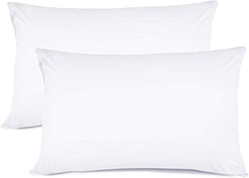 Image of Egyptian Cotton 200 Thread Count Pillow Cases 2 Pack (White)