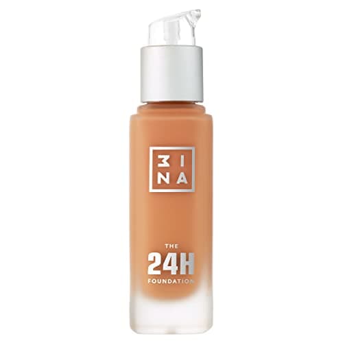 Image of 3INA MAKEUP - The 24h Foundation 660 - Tan Foundation Neutral/Yellow Undertone - 24H Waterproof Liquid Foundation Full Coverage - Matte Foundation for Flawless Skin - Vegan - Cruelty Free
