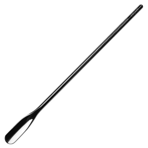 Image of KRUVE Coffee Brew Stick - 8.6 Inch Stainless Steel (Black) for Agitating Grounds During Brewing with Coffee Stirrers, Coffee Stir Sticks, or Coffee Spoons - Perfect for Pour Over, French Press & More
