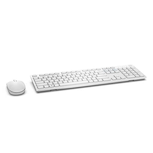 Image of Dell KM636 White GERMAN Wireless Office Mouse & Keyboard Combo