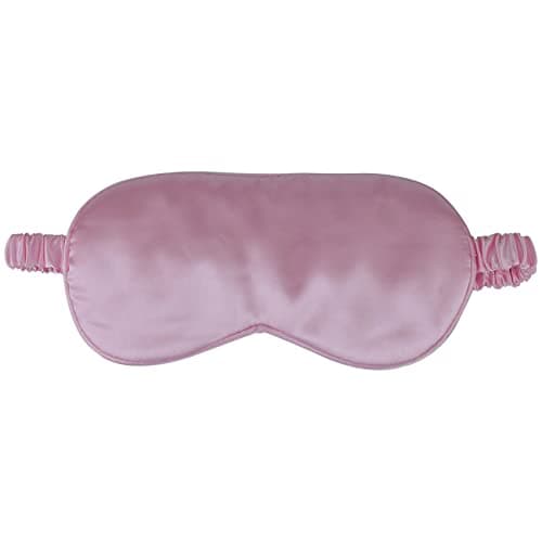Image of 1 Pcs Sleep Mask, Silk Eye Mask, Blindfold, Silk Sleeping Mask for Girls, Women, Men (Pink)