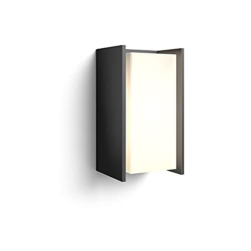 Image of Philips Hue Turaco White LED Smart Outdoor Wall Light, Works with Alexa, Google Assistant and Apple HomeKit