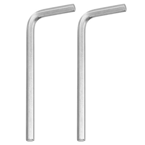 Image of sourcing map 2pcs Hex Key Wrench 4mm Stainless Steel L-Shape Hexagon Metric Wrenches Repairing Tool for Home DIY Bike Motorcycle Repair