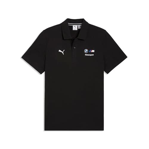 Image of Puma Mens BMW M Motorsport Essentials Polo, Puma Black, Large