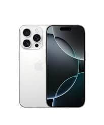 Image of Apple iPhone 16 Pro Max, 512GB, White Titanium (Renewed)
